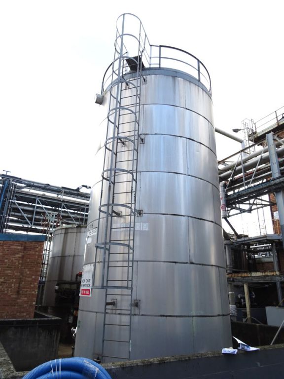 G15 RCO stainless steel vertical storage tank, 4m...