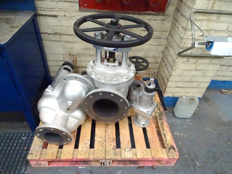 Shaw pressure relief valve & similar valve on pall...