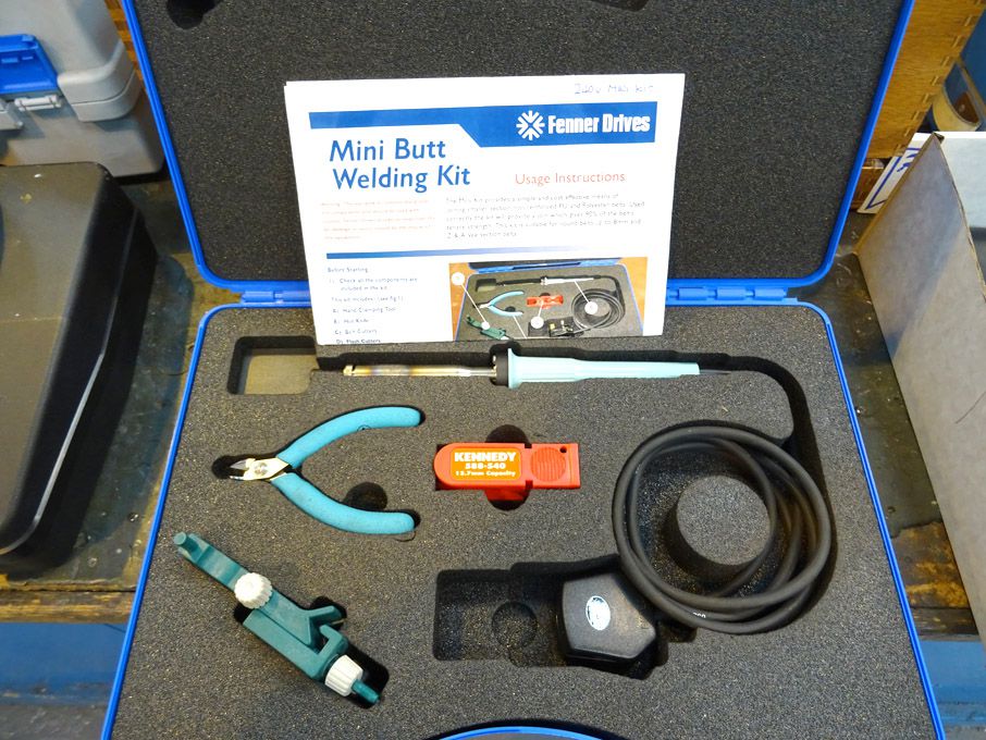 Fenner Drives Mini Butt welding kit in case