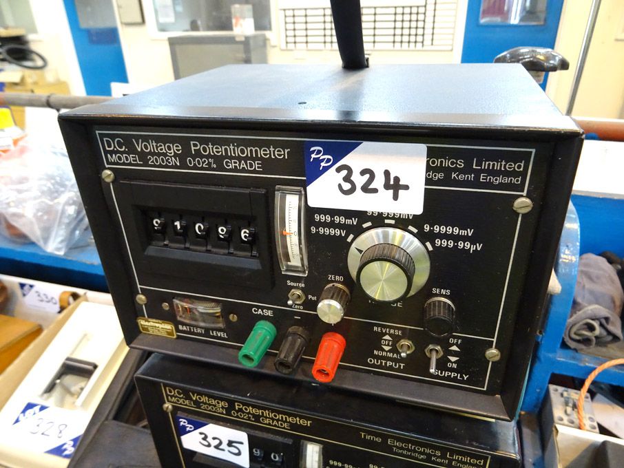 Time Electronics 2003N DC voltage potentiometer