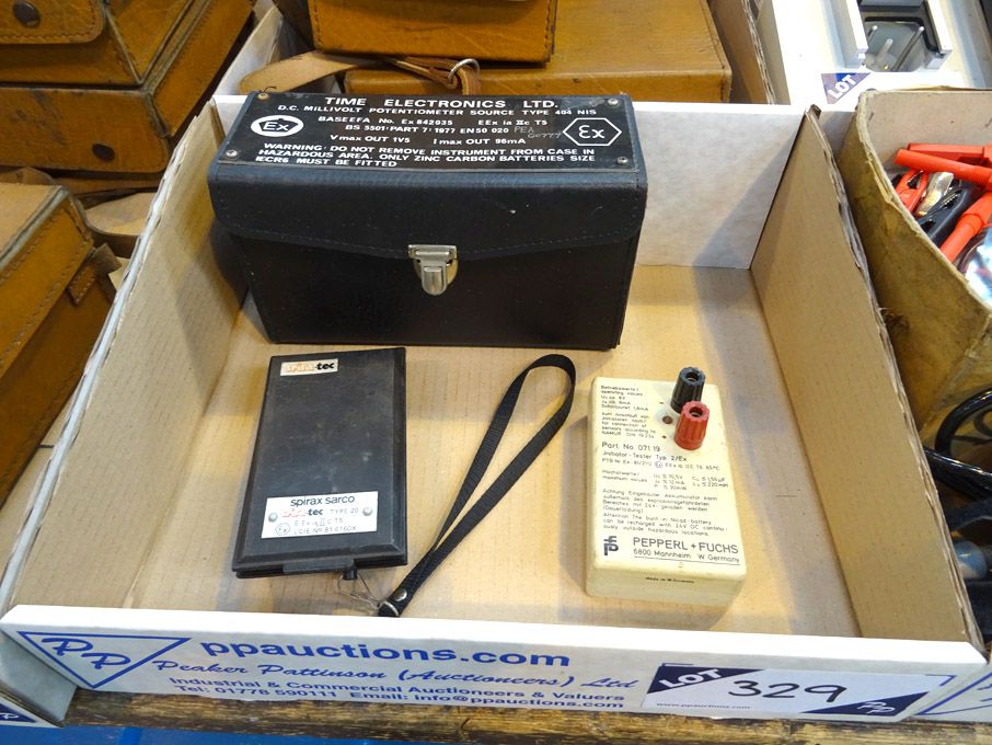 Time Electronics 404 DC millivolt potentiometer, P...