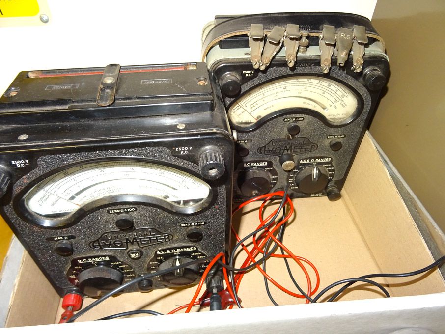 2x Avo Universal multimeters
