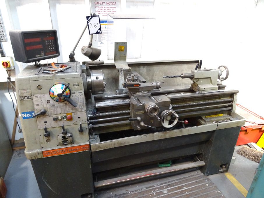 Colchester Master 2500 gap bed lathe, 7 1/2" CH x...