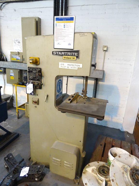 Startrite Volant 14 vertical bandsaw, 350mm throat...
