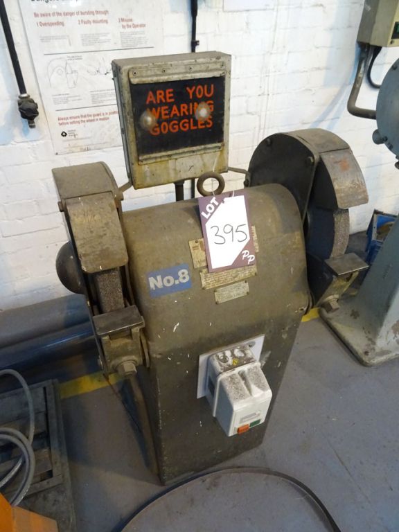 Union 10" double ended grinder