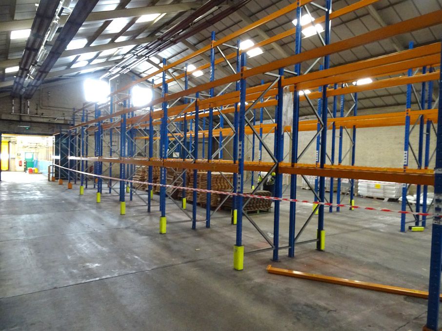 7 bays Apex 12 heavy duty boltless storage racking...