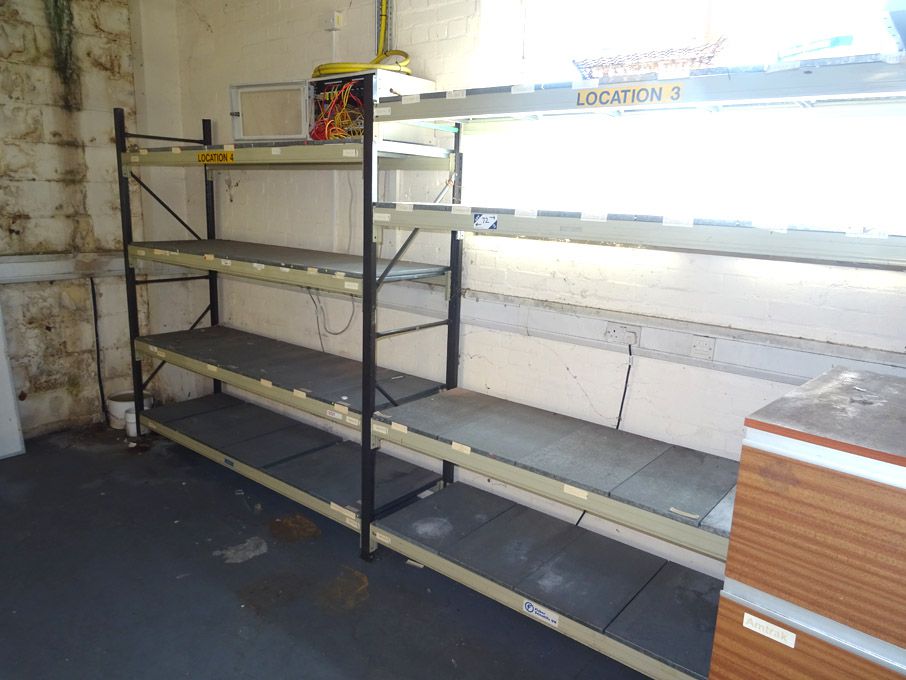 3 bays light duty storage racking, multishelf, 210...