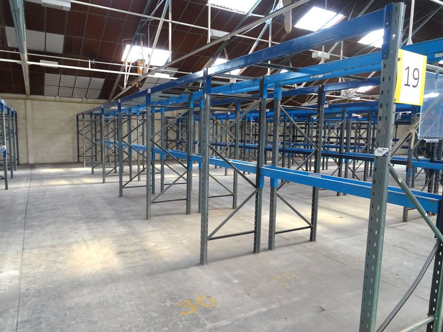 7 bays Dexion Speedlock M heavy duty boltless pall...