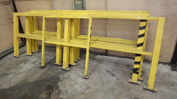 AMEND: Qty box section protective rail (16m approx...
