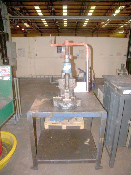 Sweeney & Blocksidge No2 flypress on stand