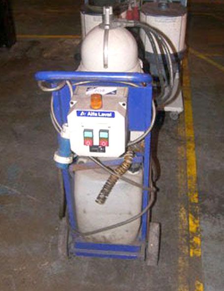 Alfa Laval heat induction cleaning system, 110v