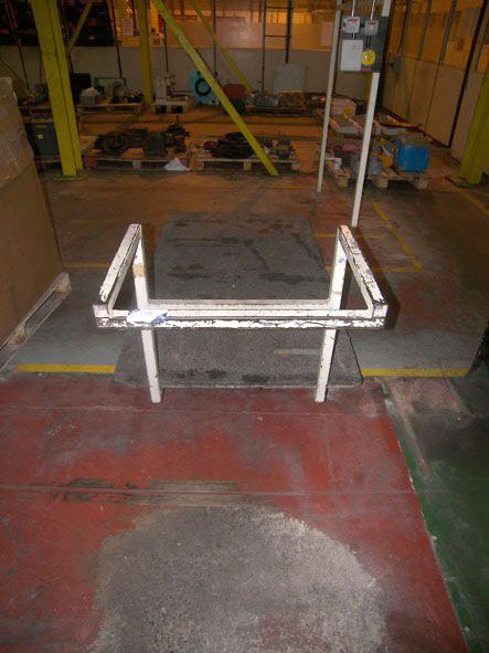 2000x1000mm mobile platform trolley