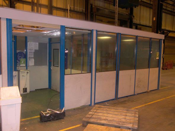 7x7m approx self contained partitioned office