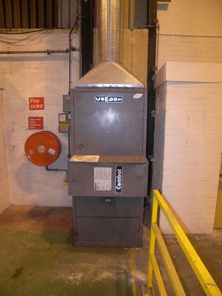 Combat 40G gas fired industrial heater, 117kW / 40...