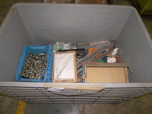 Qty Bearings - see list Box 5 (downloads)