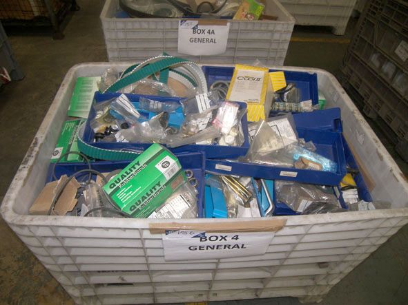 Qty general spares - see list Box 4 (downloads)