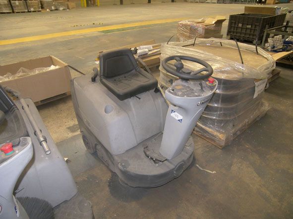 Nilfisk SR1000S electric ride on floor sweeper, 12...