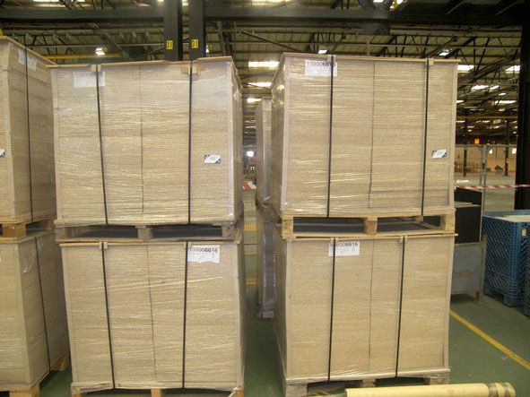 Qty chipboard sheets, 505x470x10mm approx