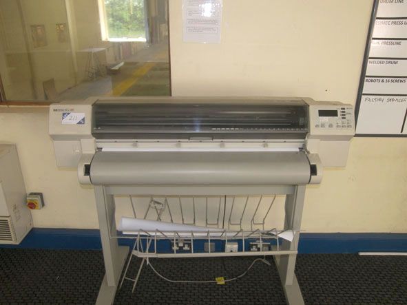 HP DesignJet 755CM colour printer