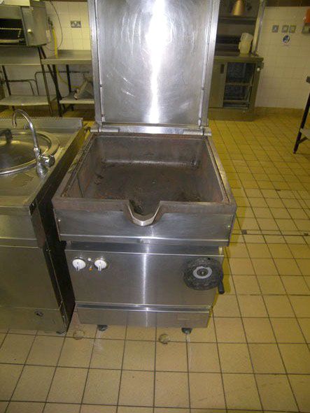 Falcon gas fired heated boiling pan