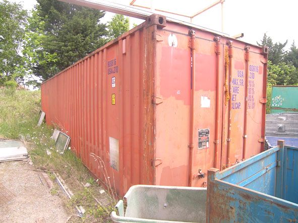 40ft metal container