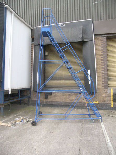 15 step mobile safety platform steps