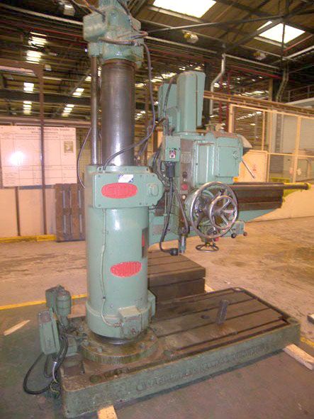 Asquith ODI radial arm drill, 1400mm arm, 31-830rp...
