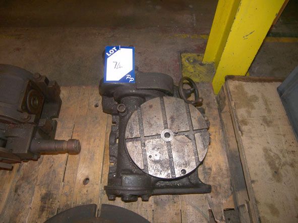 10" dia face plate