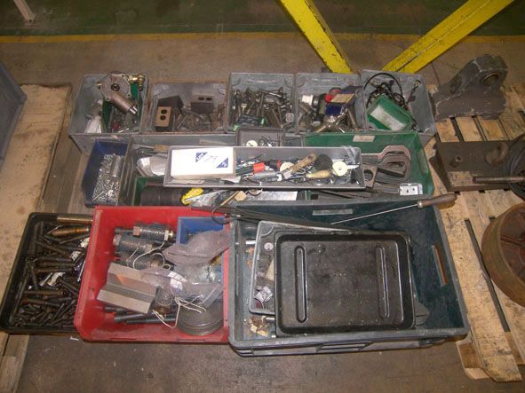 Qty various bolts, spanners, washers, hardware etc...