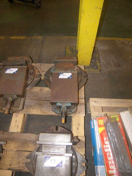 8" machine vice