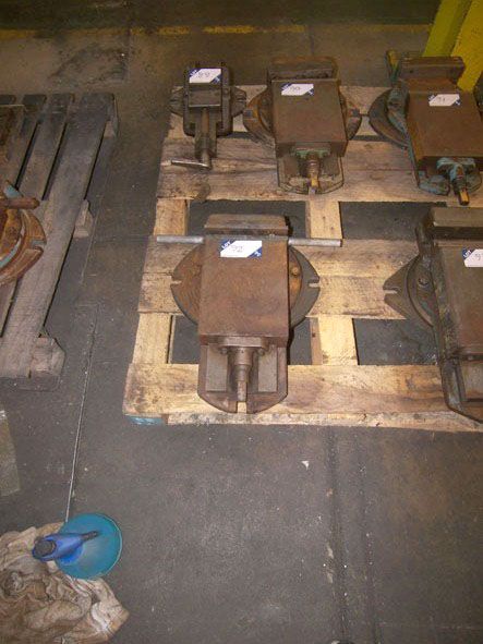 8" machine vice