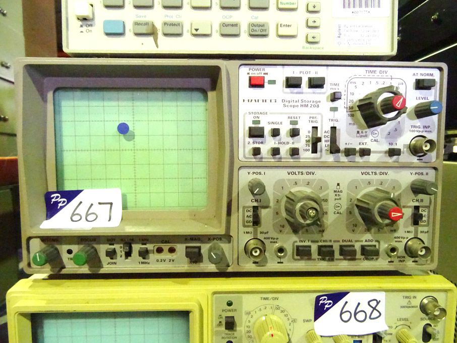 Hameg HM208 digital storage scope