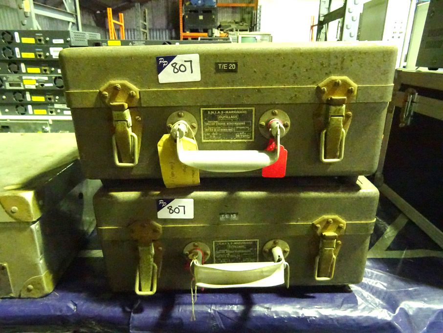 Marignane SA341 electrical test set in 2 cases