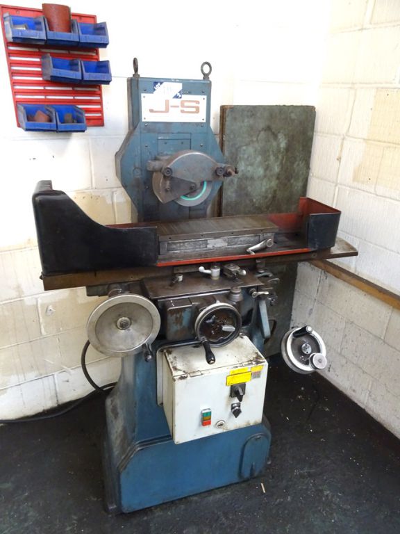 Jones & Shipman 540 surface grinder, 18x6" mag chu...