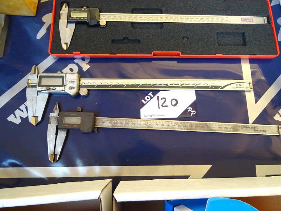 2x Absolute etc 300mm digital vernier calipers - L...