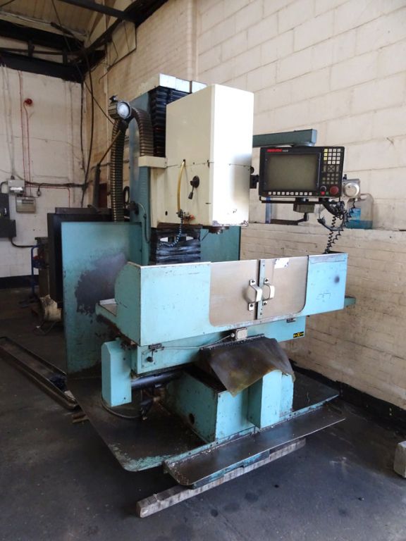 Ping Jeng CNC-1040 CNC turret mill, 1200x300mm tab...
