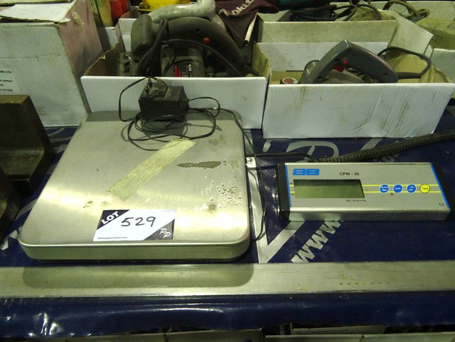 Adam Equipment CPW30 platform scales, 30kg max - L...