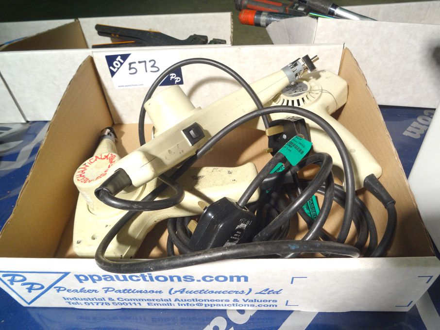 3x Weller 6966R heat guns, 250W, 240v - Lot locate...