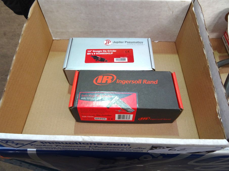 JP 1/4" straight die grinder, Ingersoll Rand 6mm a...