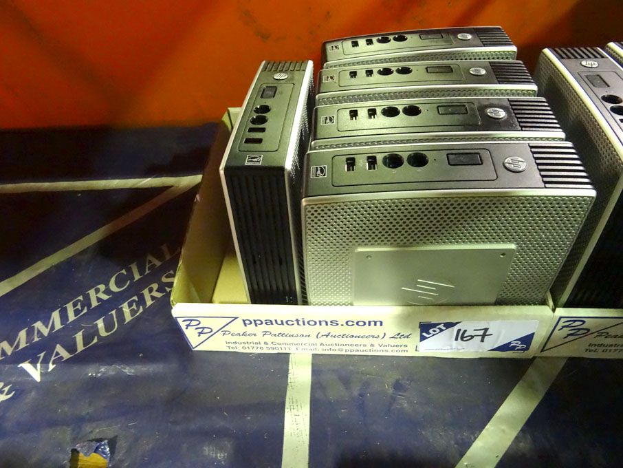 5x HP BT788AV thin client computers (no power adap...