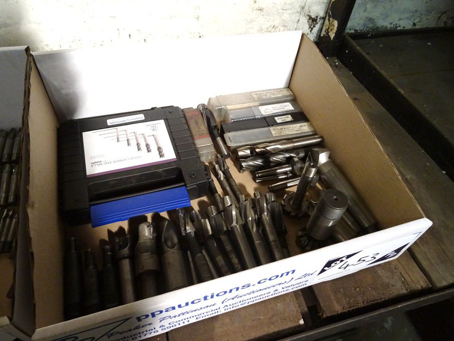 Qty solid carbide end mills, counter borers etc