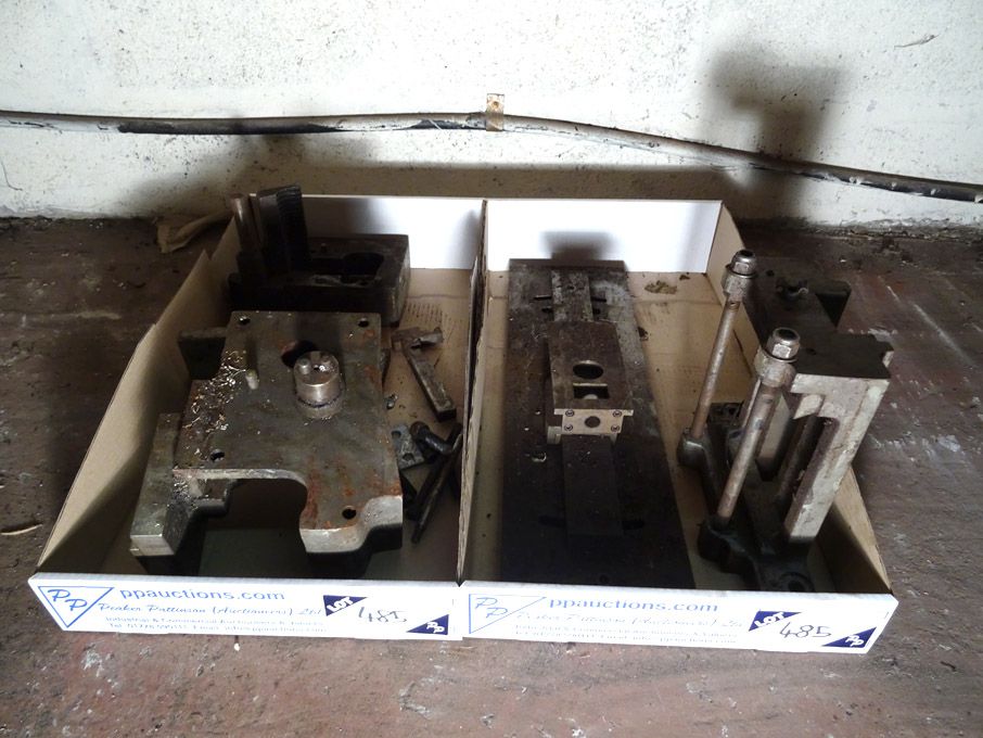 Taper turning attachment & quick threading attachm...