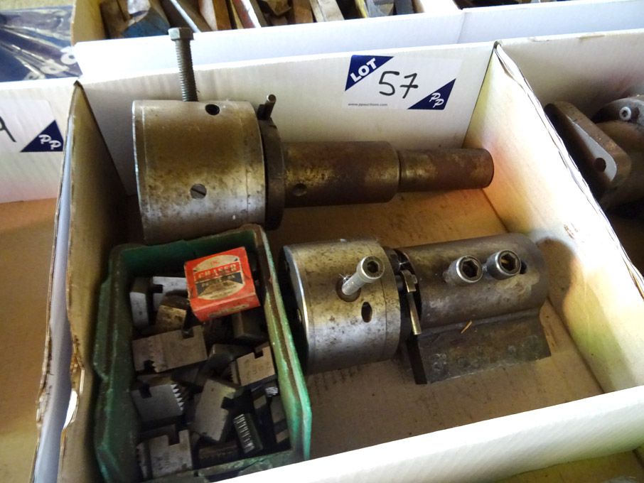 2x Herbert etc die heads with Qty various thread c...