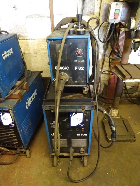 Oerlikon CitoArc M308 mig welder, CitoArc F32 wire...