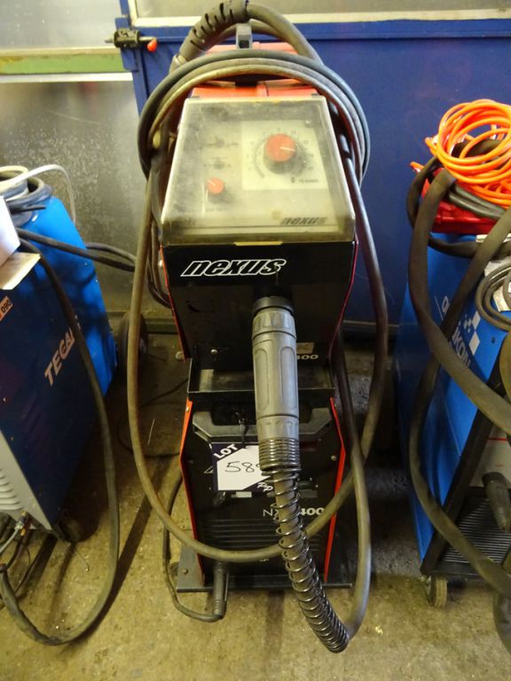 Nexus NXM400 mig welder with wire feed, 400A