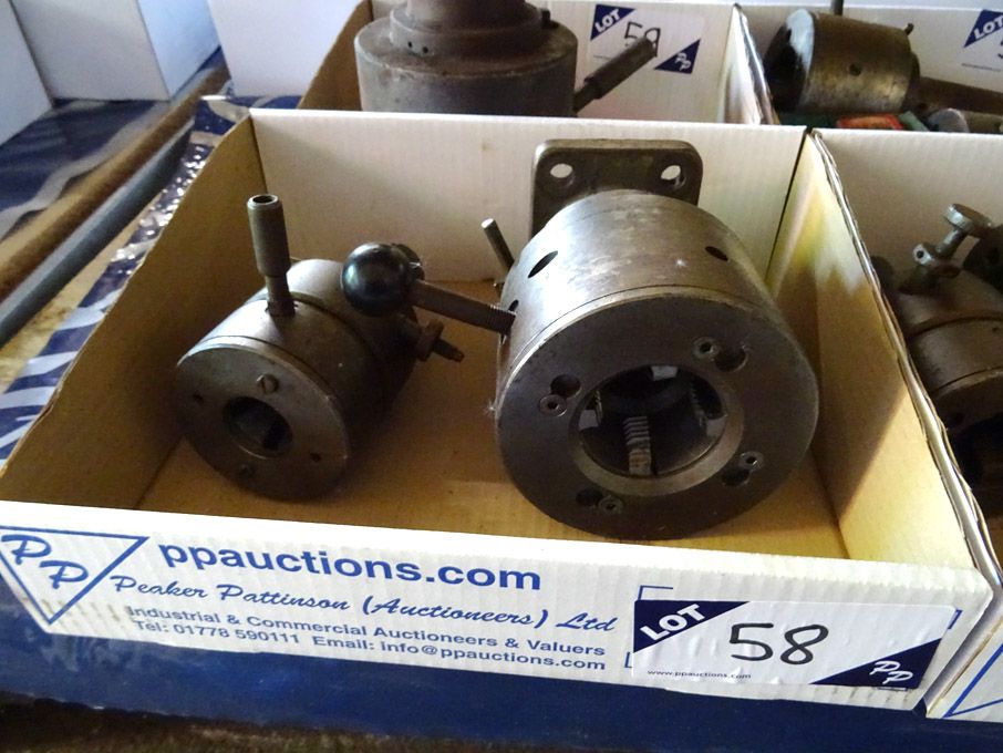 2x various Herbert etc die heads