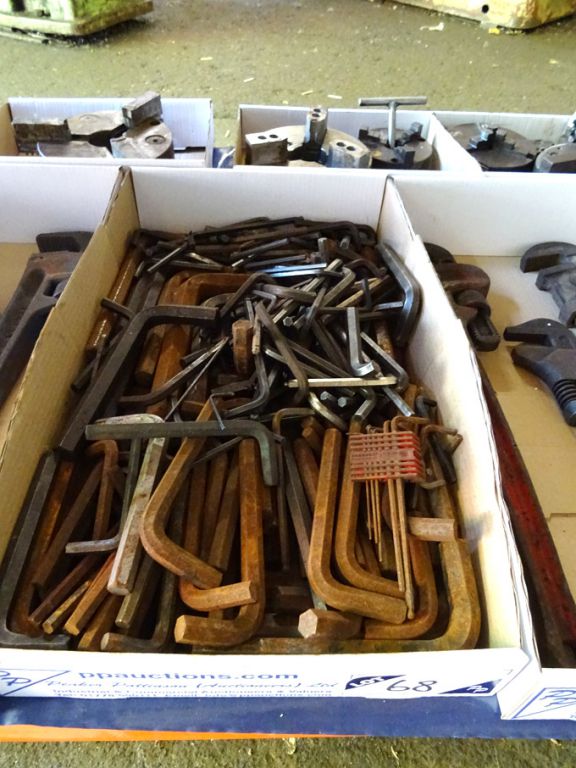 Large Qty various size Allen keys