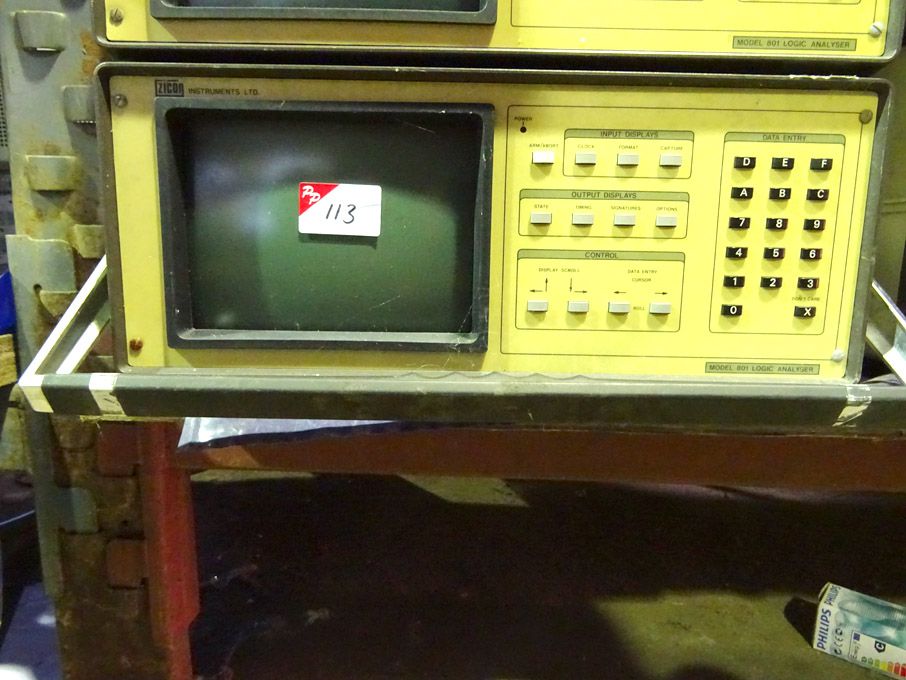 Zicon 801 logic analyser with disassemblers for 68...