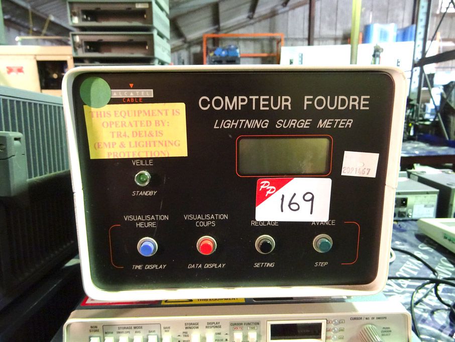 Computer Foudre Lighting surge meter - Lot Located...