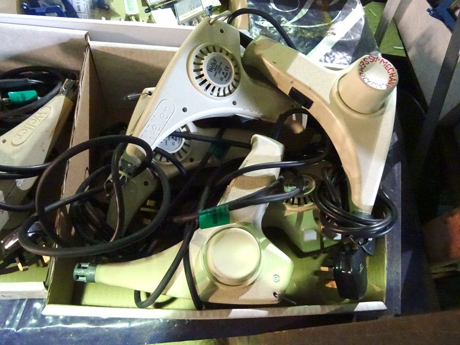 5x Weller 6966R electric heat guns - Lot Located a...